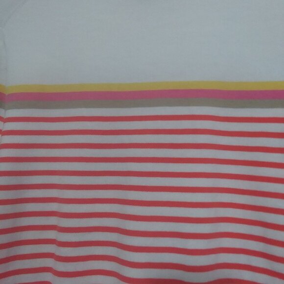 Tommy Hilfiger Sweater Colorful Iconic Color Block Striped Round Neck Pullover - Picture 2 of 7